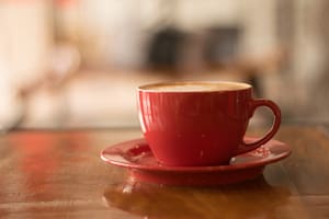 PR Hour - image of a warm mug of coffee